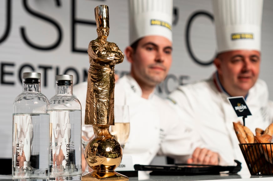 Partenaire majeur du Bocuse d’Or France, BE WTR réaffirme son soutien à la haute gastronomie française