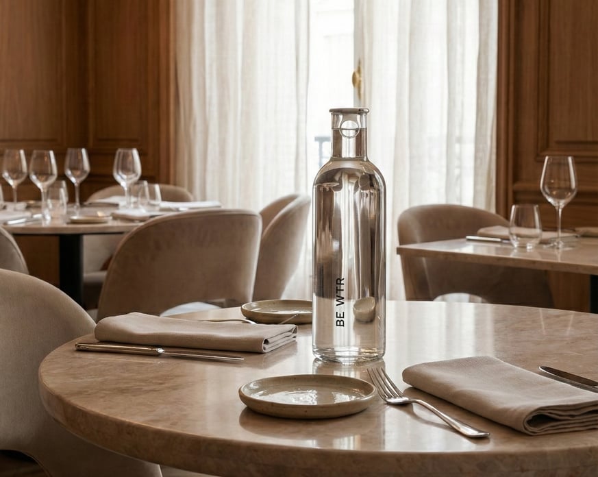 Filtered water in France: A Rising Standard for Hotels and Restaurants