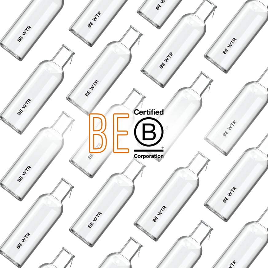 Sustainable water company BE WTR gets B-Corp Certification
