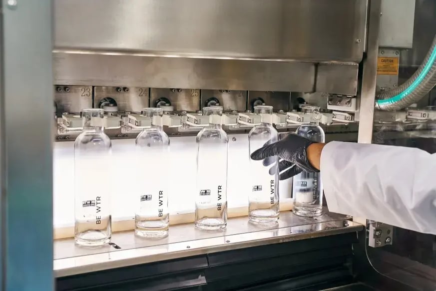 BE WTR Launches Luxury, Sustainable Hydration in Reusable Glass Bottles Bottled in Singapore