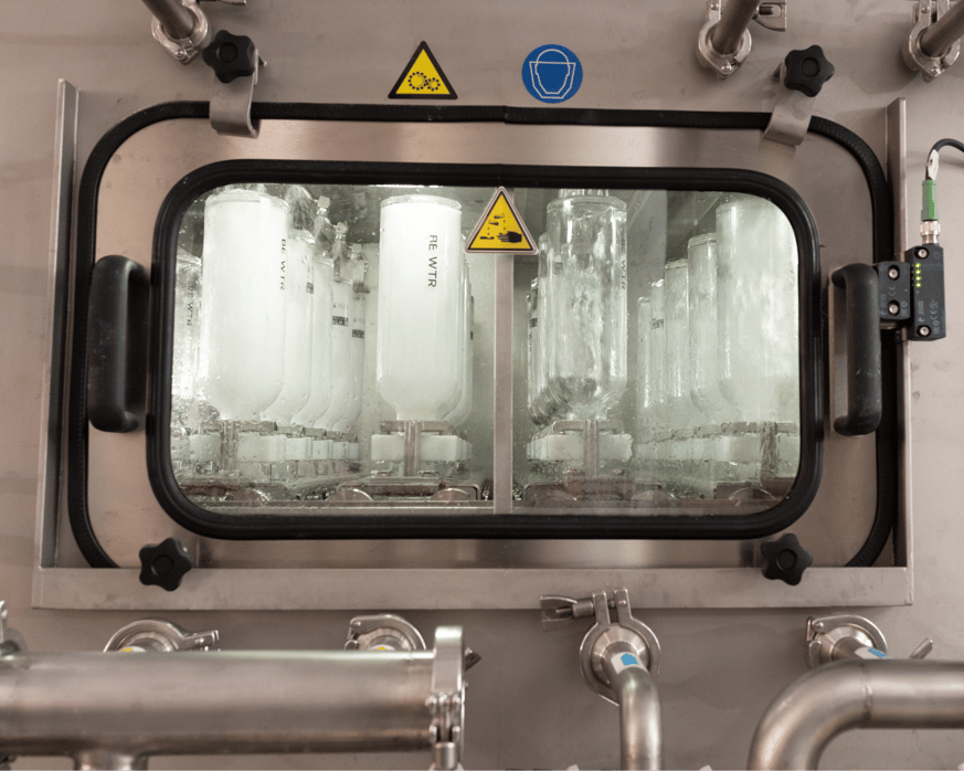 BE WTR  inaugurates its first automatic bottling site in the city center of Lausanne, Switzerland