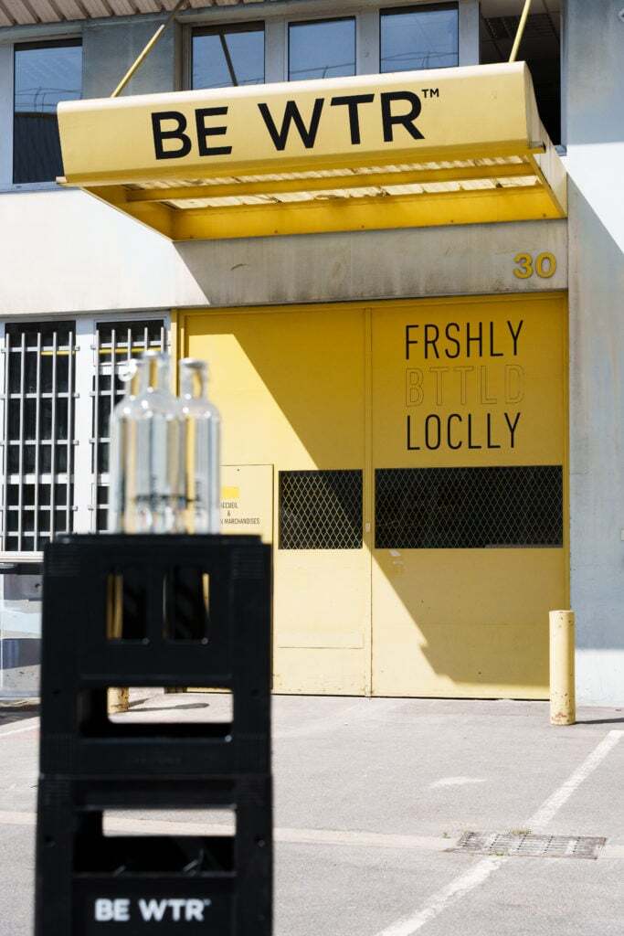 BE WTR lance une usine d'embouteillage circulaire au cœur de Paris