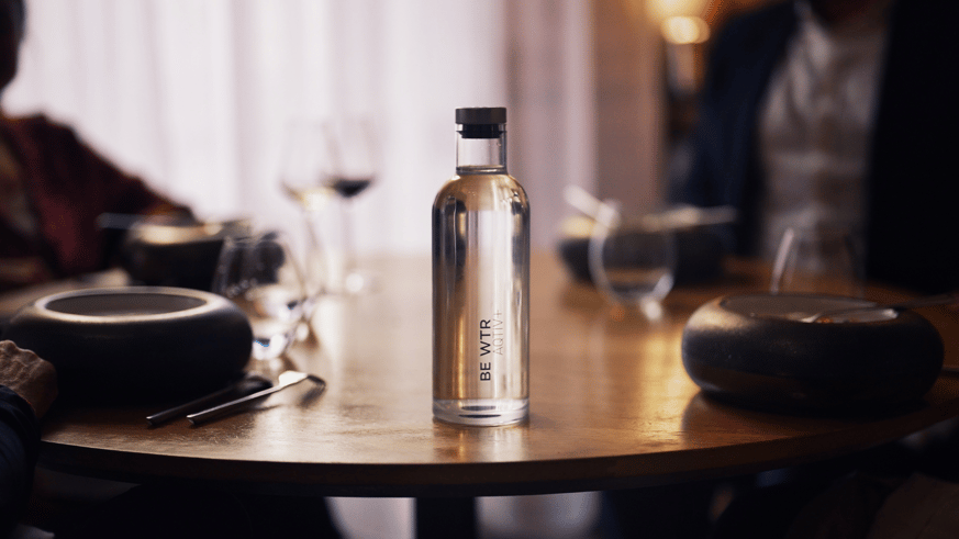 Water, reimagined with wine: meet the BE WTR AQTiV⁺ Carafe