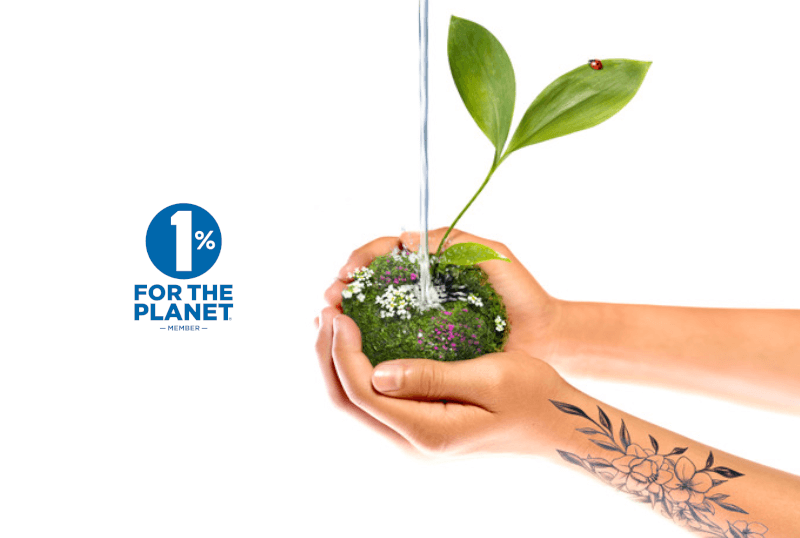 BE WTR supports non-profit organizations through 1% For The Planet