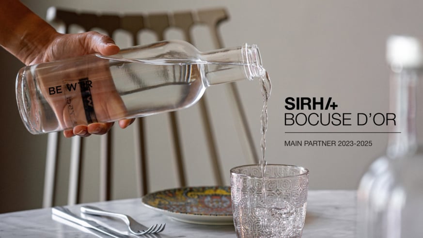 BE WTR x Sirha Food - une nouvelle expérience d'hydratation!