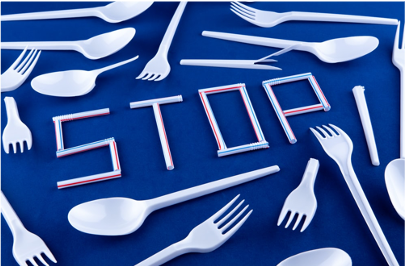 Le plastique à usage unique bannis de l'UE