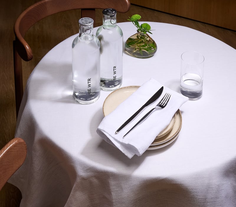 Eau locale de bon goût